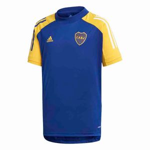 Camiseta Adidas de Entrenamiento Boca Juniors Niño