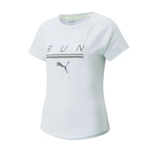 Remera Puma Mujer Run 5K Logo SS Tee