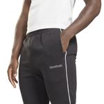 Pantalon-Hombre-Reebok-Trainning-Essentials-Piping-Negro