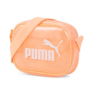 Morral Puma Core Transparent Cross Body Naranja